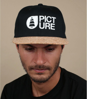 Cap Picture schwarz Kork Qilo black